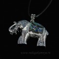 Кулон из перламутра гелиотис слон 55*42мм