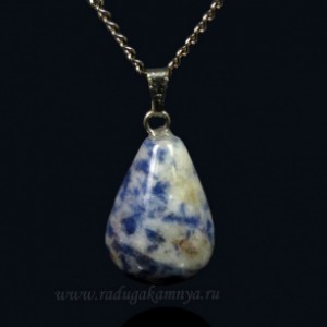 Кулон из лазурита капля