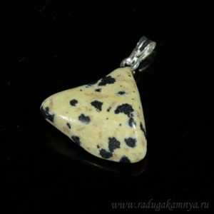 Кулон из яшмы перепелиной