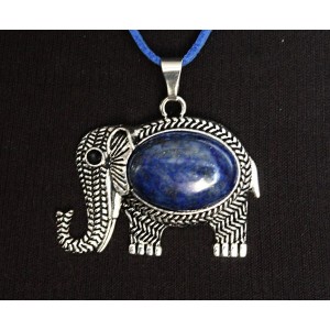 Кулон из лазурита (синий) 