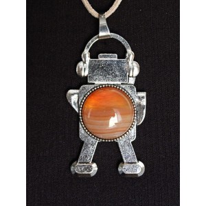 Кулон из сардоникса 