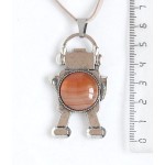 Кулон из сардоникса 
