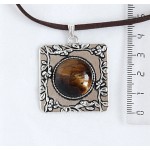 Кулон из тигрового глаза 