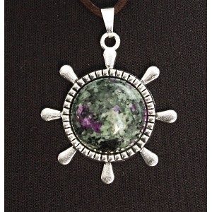 Кулон из цоизита 