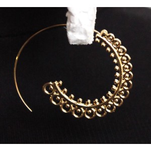 Серьги-спирали 