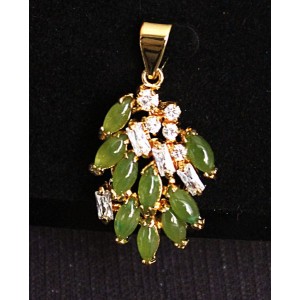 Кулон из нефрита "гроздь"