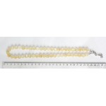 Бусы из цитрина 50см, шарик 9мм