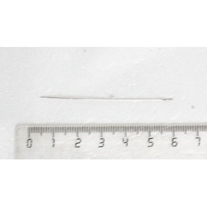 Игла бисерная сталь 55мм d 0.5 мм