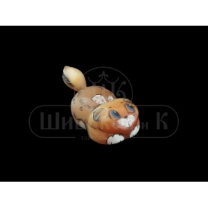 Фигурка "Кошка Люська" из селенита 100*50*45 мм