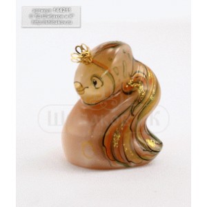 Фигурка "Рыбка Златка" из селенита 55*55 мм