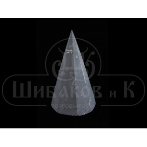 Пирамида шунгит восьмигранная неполированная 45*75*40 мм