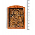 Икона "Св. прпд Сергий Радонежский" из бересты 63 * 80 мм
