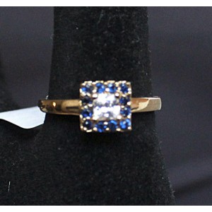 Кольцо со шпинелью "карат"