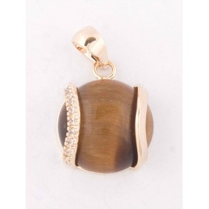 Кулон из тигрового глаза "Элана"