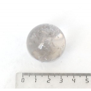 Шар из горного хрусталя, 32-34мм, 42-45г