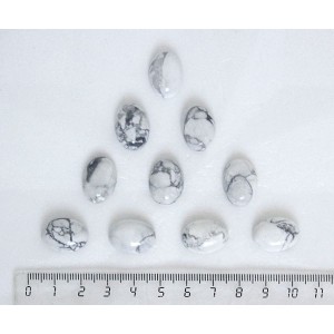 Каулит кабошон овал 18х13мм