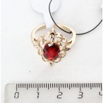 Кольцо с гранатом "Констанция"