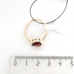 Кольцо с гранатом "Элизабет"