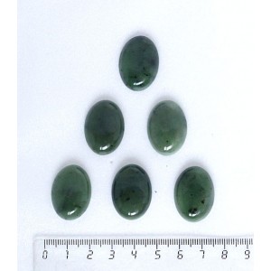 Нефрит, кабошон овал 25х18мм