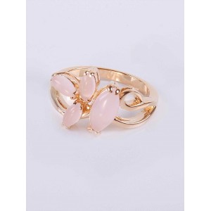 Кольцо с розовым кварцем "нерине" Кольцо с розовым кварцем "нерине"