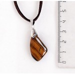 Кулон из тигрового глаза, галтовка 15-25мм