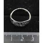 C925 Кольцо "волна", 70,70 г, оксидирование, р-р 18