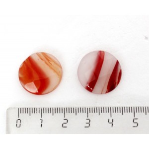 Сердолик кабошон круг 20мм, огранка