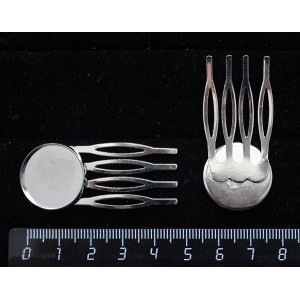 Основа для заколки-шпильки круг 20мм