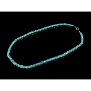 Бусы из апатита бирюзового, 49,5см