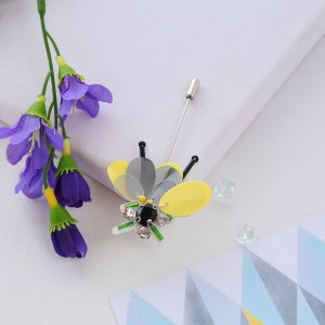 Булавка "Жучок", 8,5 см, разноцветная