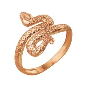 Кольцо позолота "Змея" Кольцо позолота "Змея"