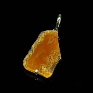 Кулон из агата бразильского 26*43мм