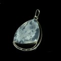 Кулон из льдистого кварца, 34*49мм