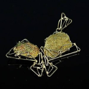 Кулон из марказита, 45*50мм