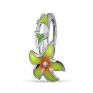 Кулон серебро C925 0,65г эмаль родирование Кулон серебро C925 0,65г эмаль родирование