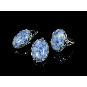 Кольцо Серьги с лазуритом Кольцо Серьги с лазуритом