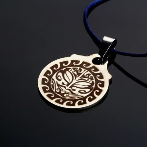 Кулон-амулет "Дух бога солнца", (мед/сталь) (Медицинская сталь)