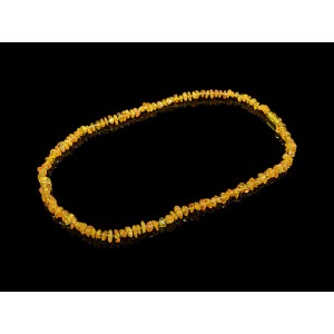 Бусы из янтаря, крошка медовый, 51см Бусы из янтаря, крошка медовый, 51см