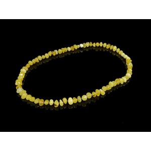 Бусы из янтаря, галтовка молочно-медовый, 50см Бусы из янтаря, галтовка молочно-медовый, 50см