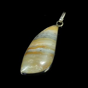 Кулон агат переливт 22*50мм
