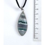 Кулон из флюорита 50х20мм