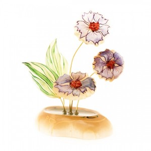 Букет из селенита "васильки"