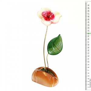 Цветок «Аленький» из селенита