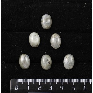 Лабрадорит, кабошон, овал 14х10мм