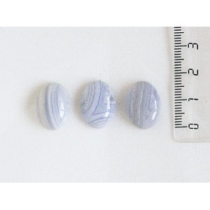 Агат голубой (сапфирин), кабошон 18х13мм