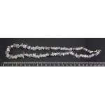 Бусы из флюорита, галтовка, 46-48см