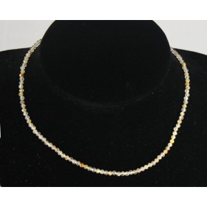 Бусы из волосатика "золотого" шарик гр.3мм