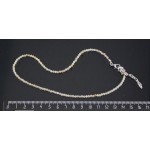 Бусы из волосатика "золотого" шарик гр.3мм