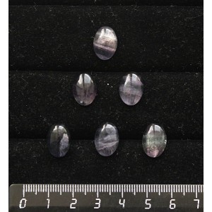 Флюорит кабошон овал 14х10мм