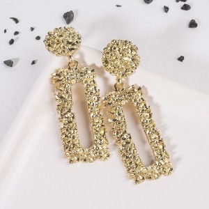 Серьги металл "Карибы", цвет золото Серьги металл "Карибы", цвет золото